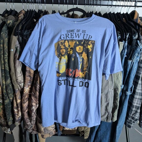VINTAGE AC/DC band tee - Picture 1 of 3